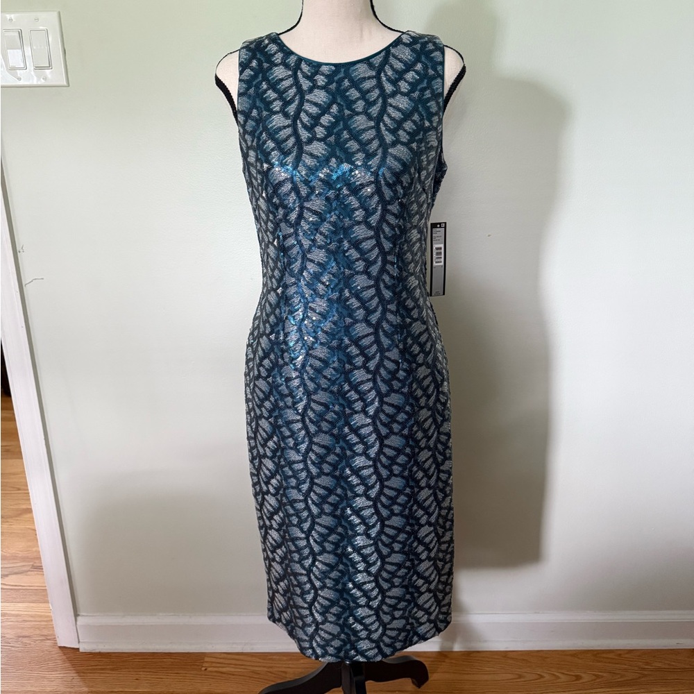 Tahari ASL Sheath Cocktail Dress